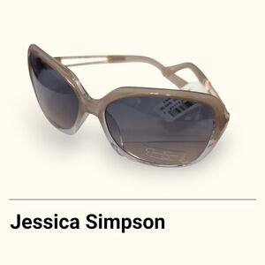 Jessica Simpson Tan Sunglasses